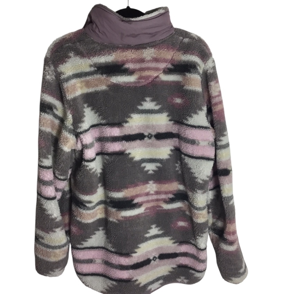 Simply Southern Turtle Fleece Quarter Zip Pullover Sweater size XL - Picture 5 of 11